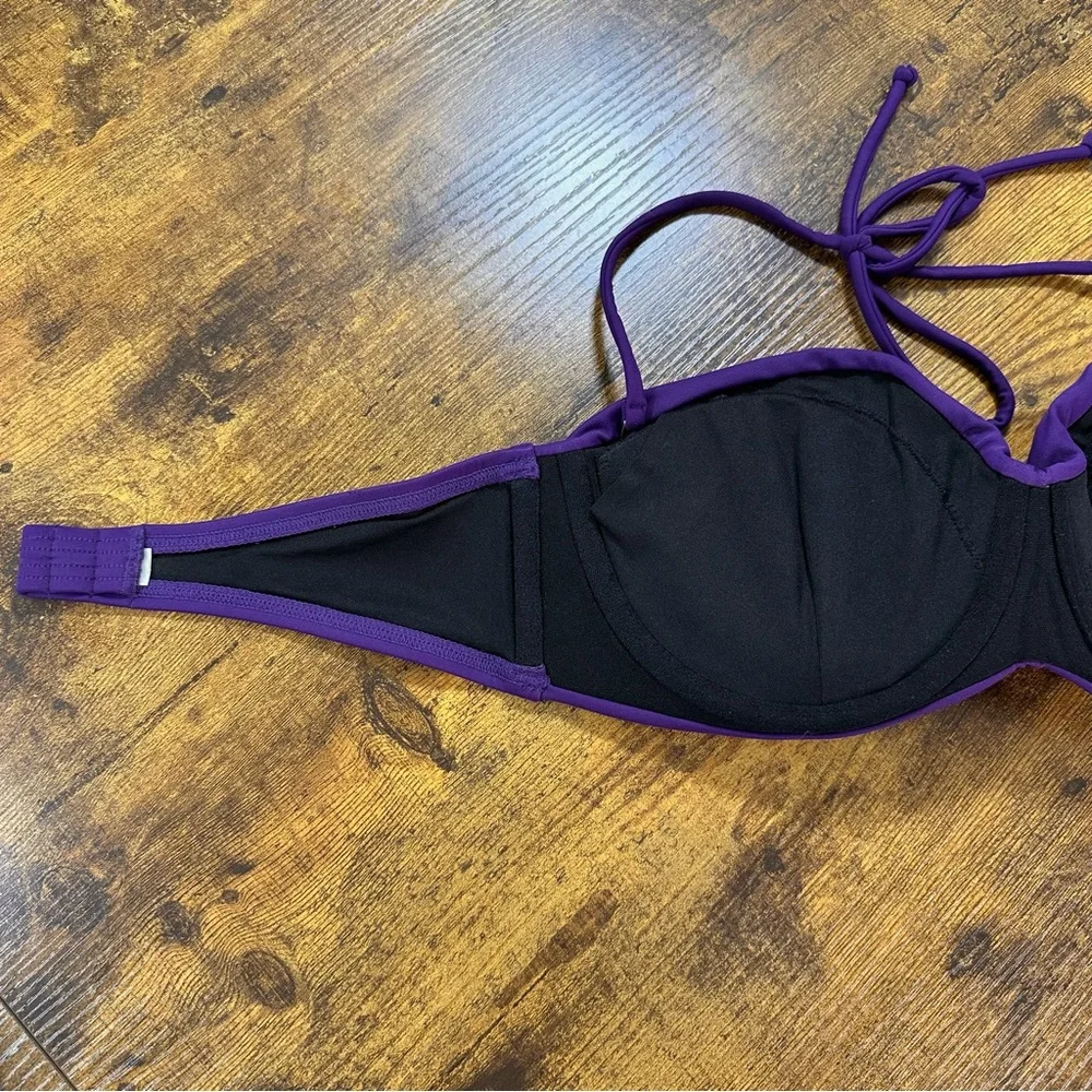 Victoria's Secret Very Sexy Bandeau Twist Bikini Top, Eggplant Purple, 34D